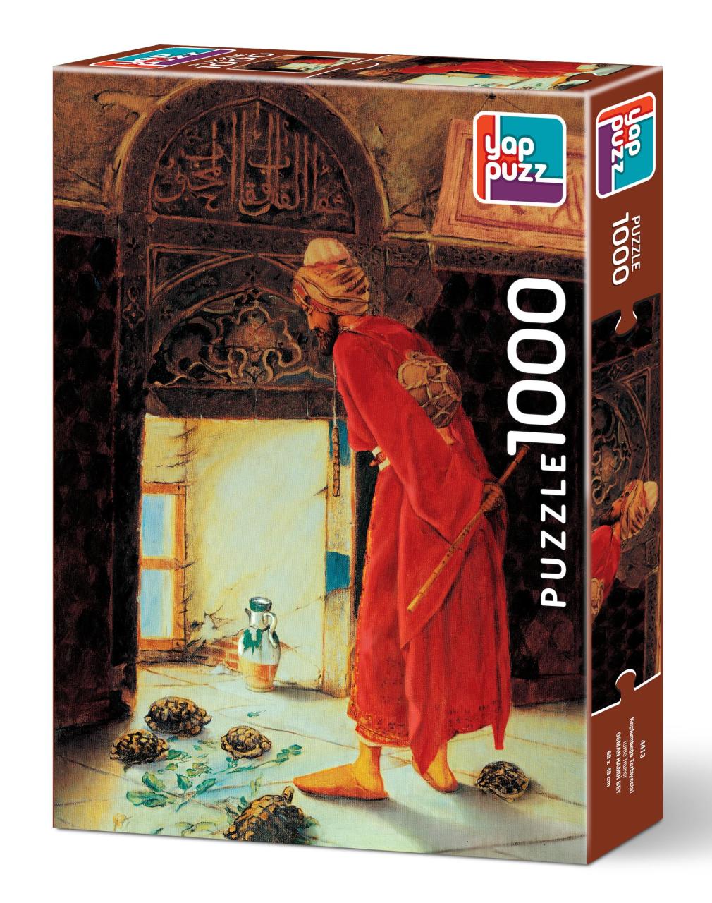 Yappuzz Kaplumbağa Terbiyecisi 1000 Parça Puzzle