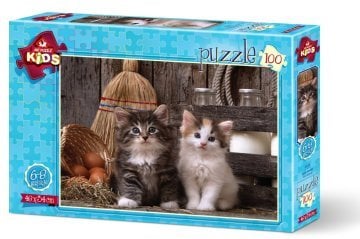 Art Puzzle Yavru Kediler 100 Parça Yapboz