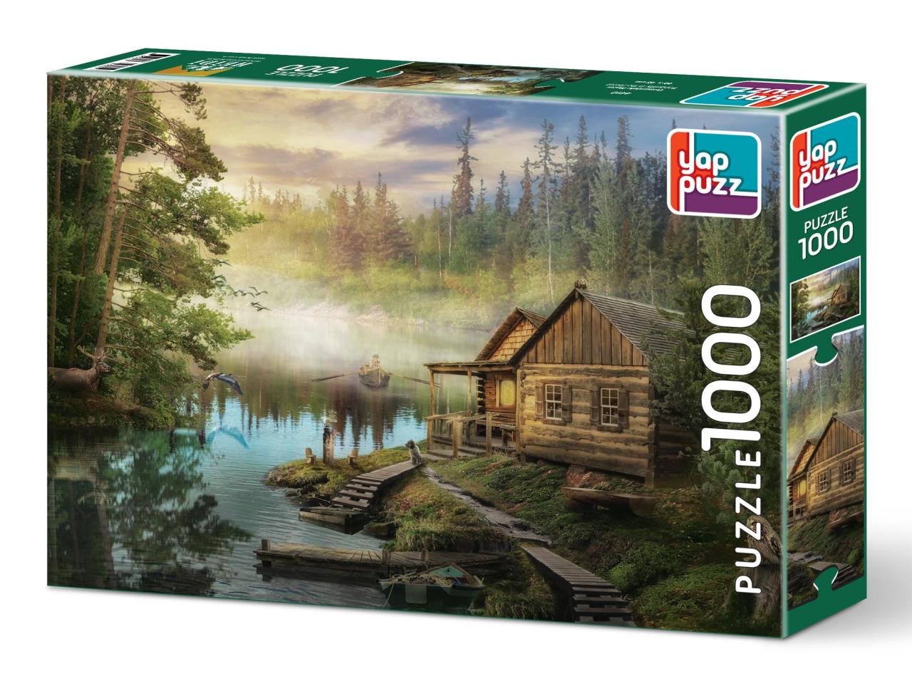 Yappuzz Ormandaki Huzur 1000 Parça Puzzle