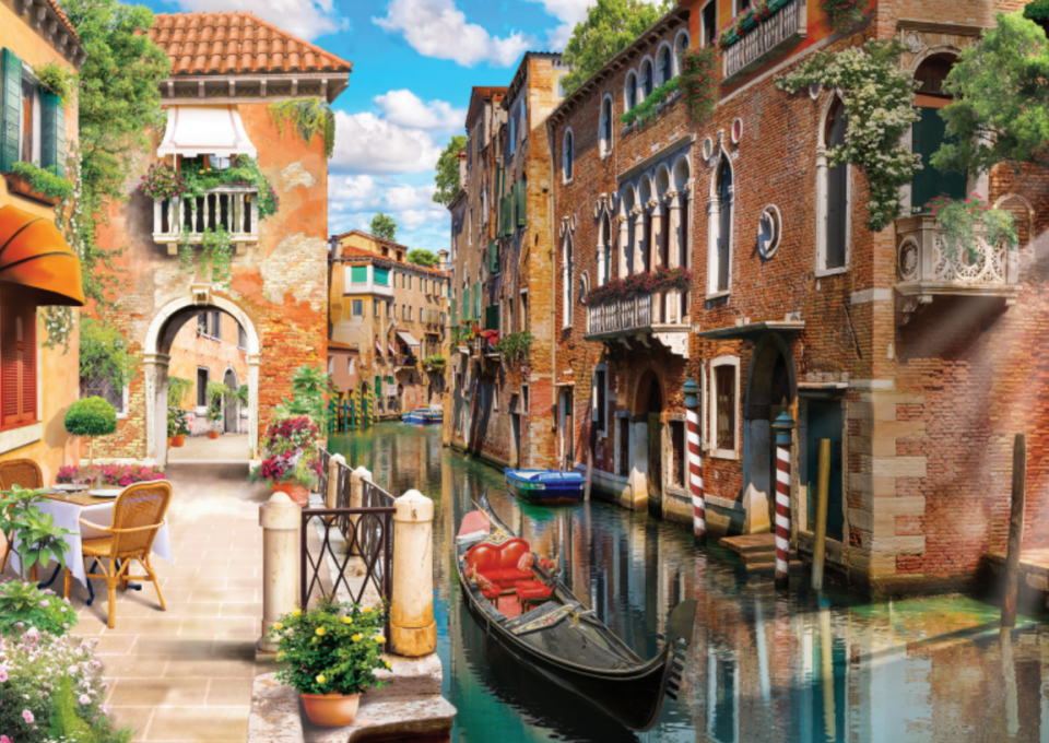 Yappuzz Venedik 1000 Parça Puzzle