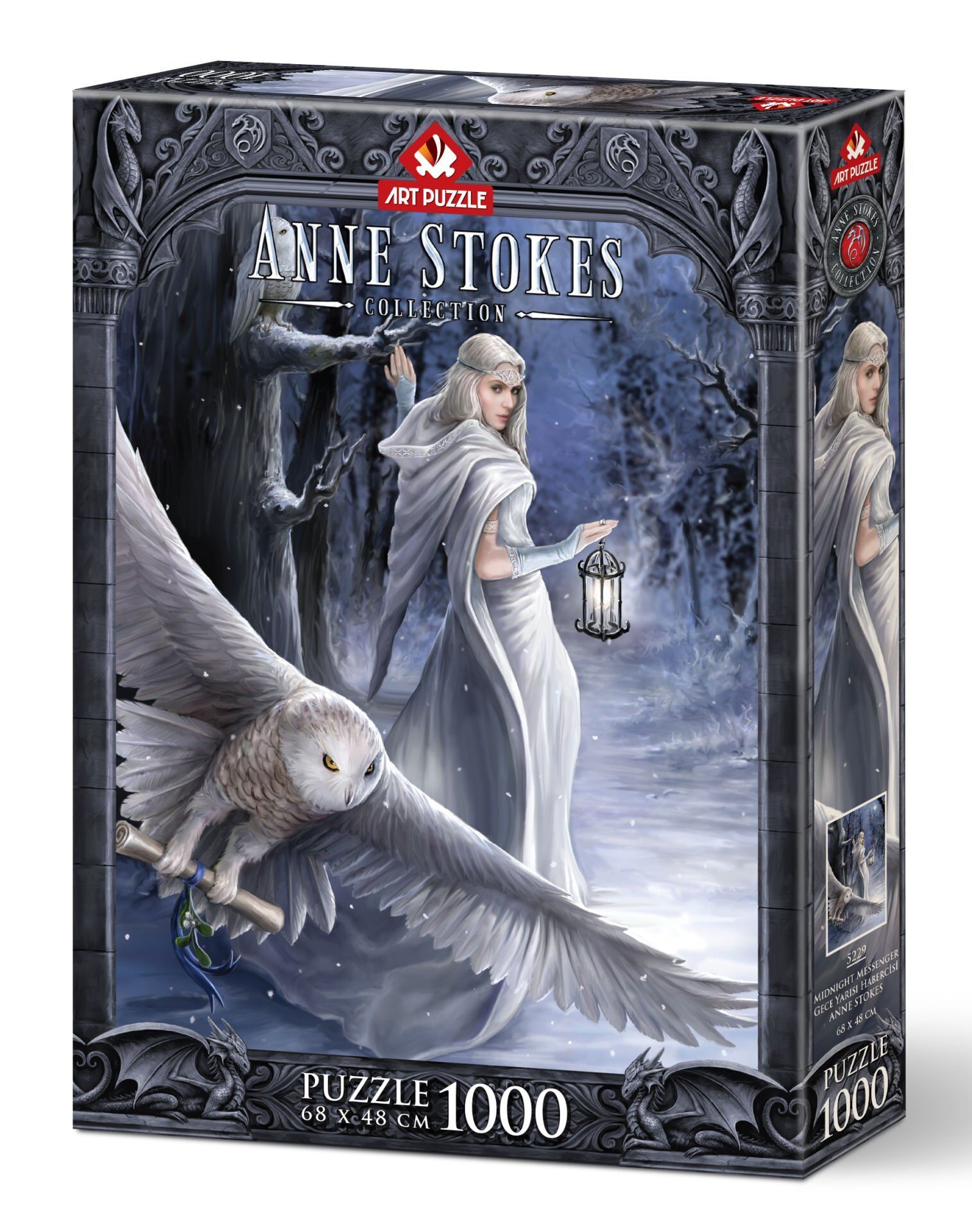 Art Puzzle Anne Stokes Gece Yarısı Habercisi 1000 Parça Puzzle
