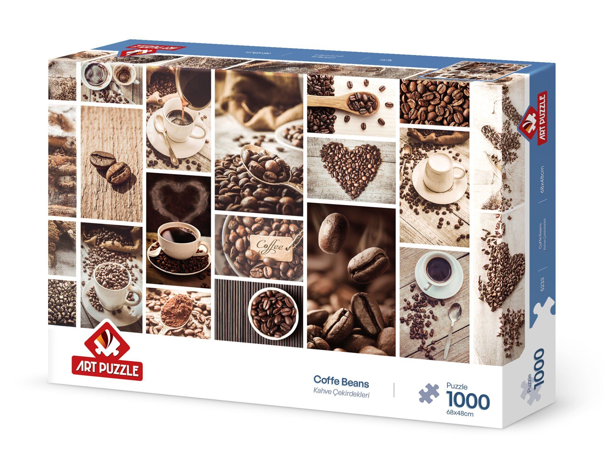 Art Puzzle Kahve Çekirdekleri 1000 Parça Puzzle
