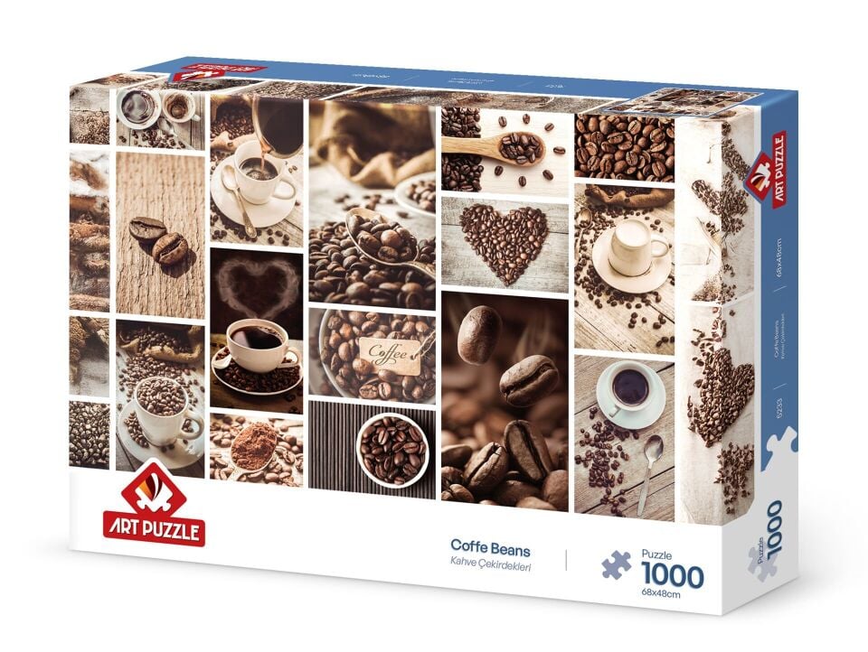 Art Puzzle Kahve Çekirdekleri 1000 Parça Puzzle