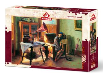 Art Puzzle Gramafon 1500 Parça Puzzle