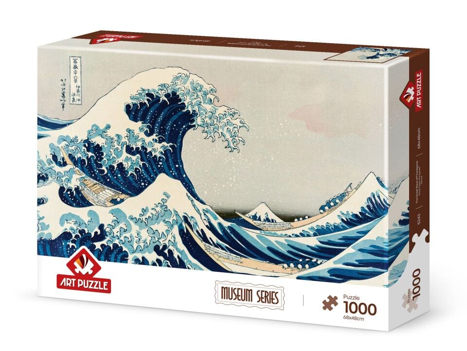 Art Puzzle Büyük Dalga ( Kanagawa) 1000 Parça  Museum Puzzle