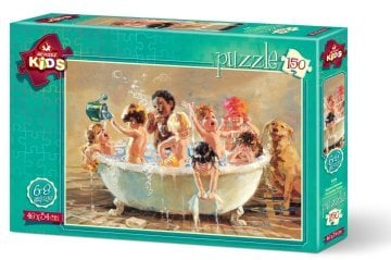 Art Puzzle Köpüklü Bebekler 150 Parça Yapboz