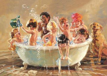 Art Puzzle Köpüklü Bebekler 150 Parça Yapboz
