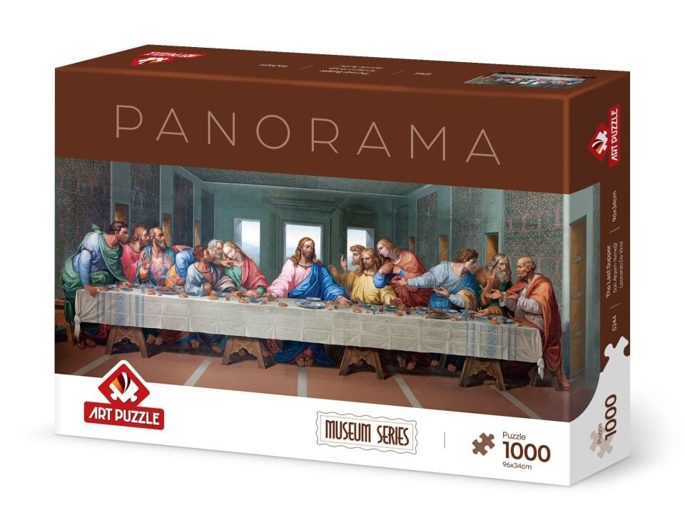 Art Puzzle Son Akşam Yemeği 1000 Parça Panorama Museum Puzzle
