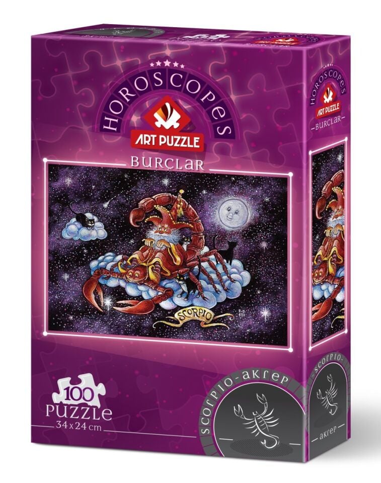 Art Puzzle Akrep  Burcu 100 Parça Puzzle
