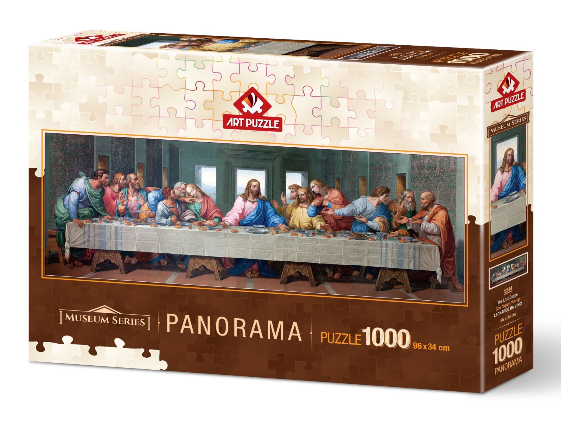 Art Puzzle Son Akşam Yemeği 1000 Parça Panorama Museum Puzzle