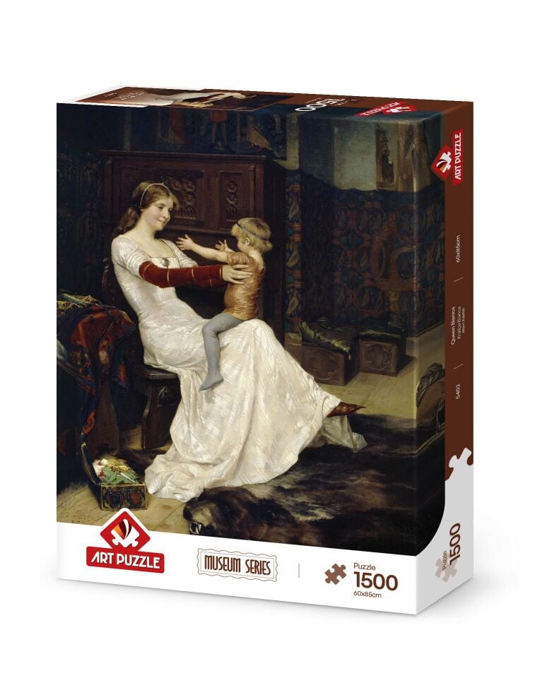 Art Puzzle Kraliçe Bianca 1500 Parça Museum Puzzle