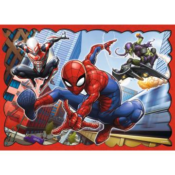 Trefl Spiderman Web 4'lü 35+48+54+70 Parça Yapboz