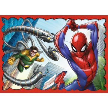 Trefl Spiderman Web 4'lü 35+48+54+70 Parça Yapboz
