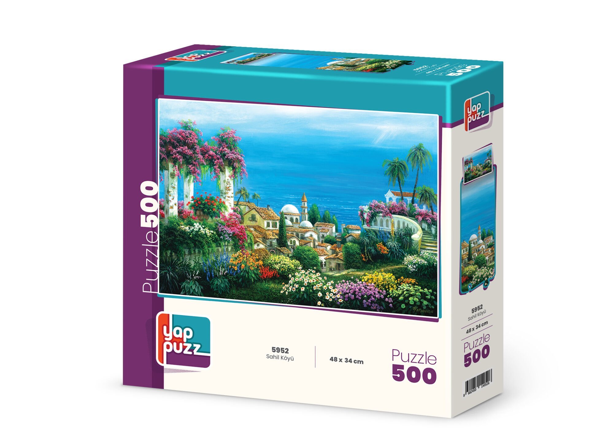 Yappuzz Sahil Köyü 500 Parça Puzzle