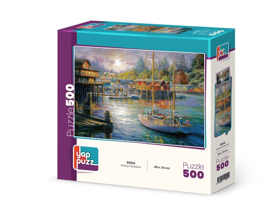 Yappuzz Balıkçı Kasabası 500 Parça Puzzle