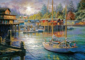 Yappuzz Balıkçı Kasabası 500 Parça Puzzle