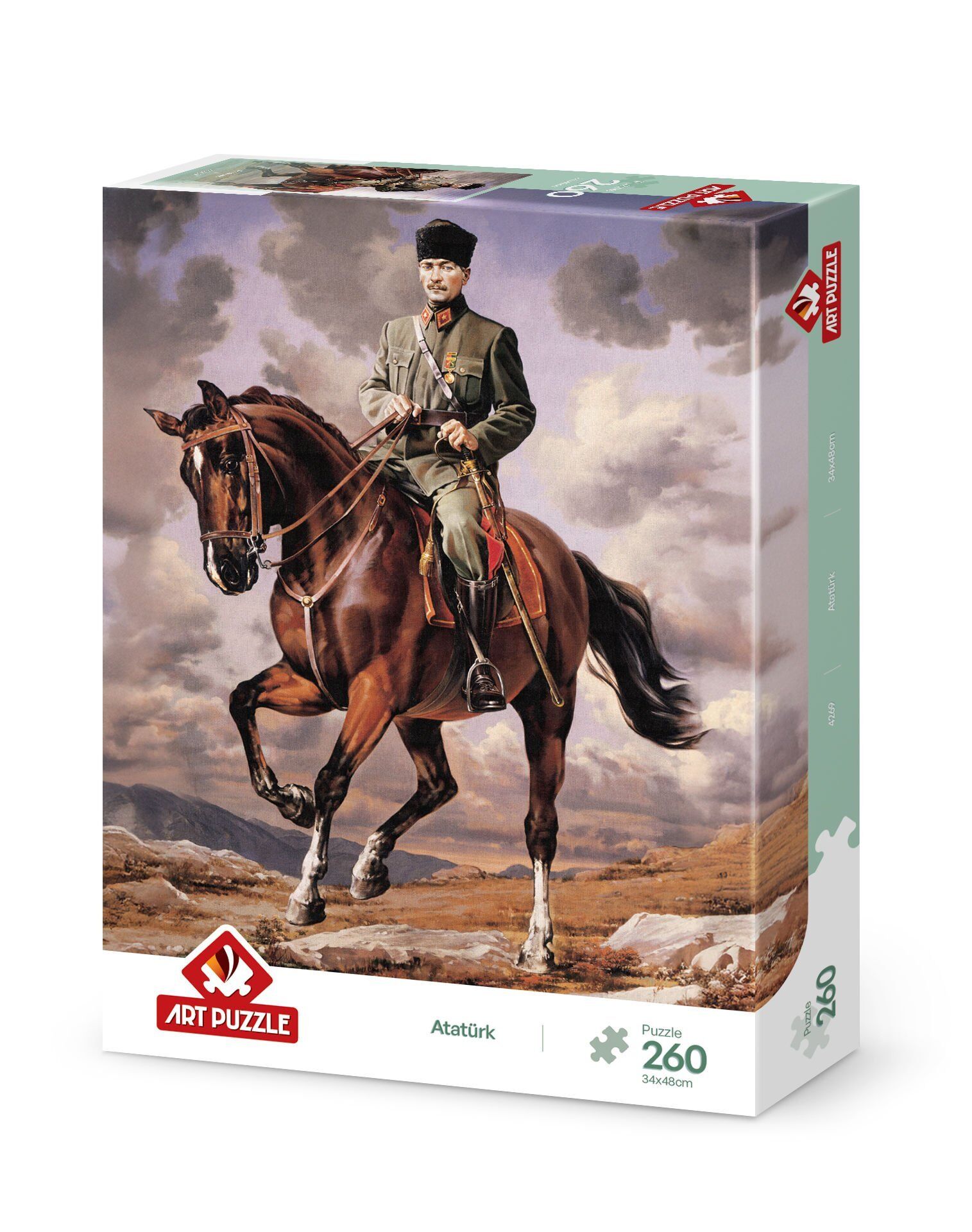 Art Puzzle Atatürk  260 Parça Puzzle