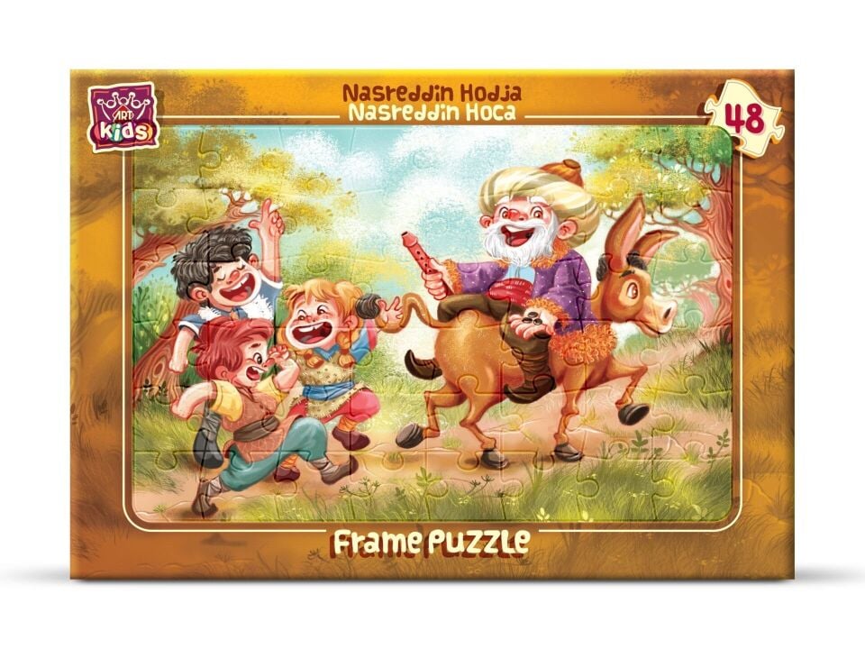 Art Çoçuk Frame Puzzle Nasreddin Hoca 48 Parça