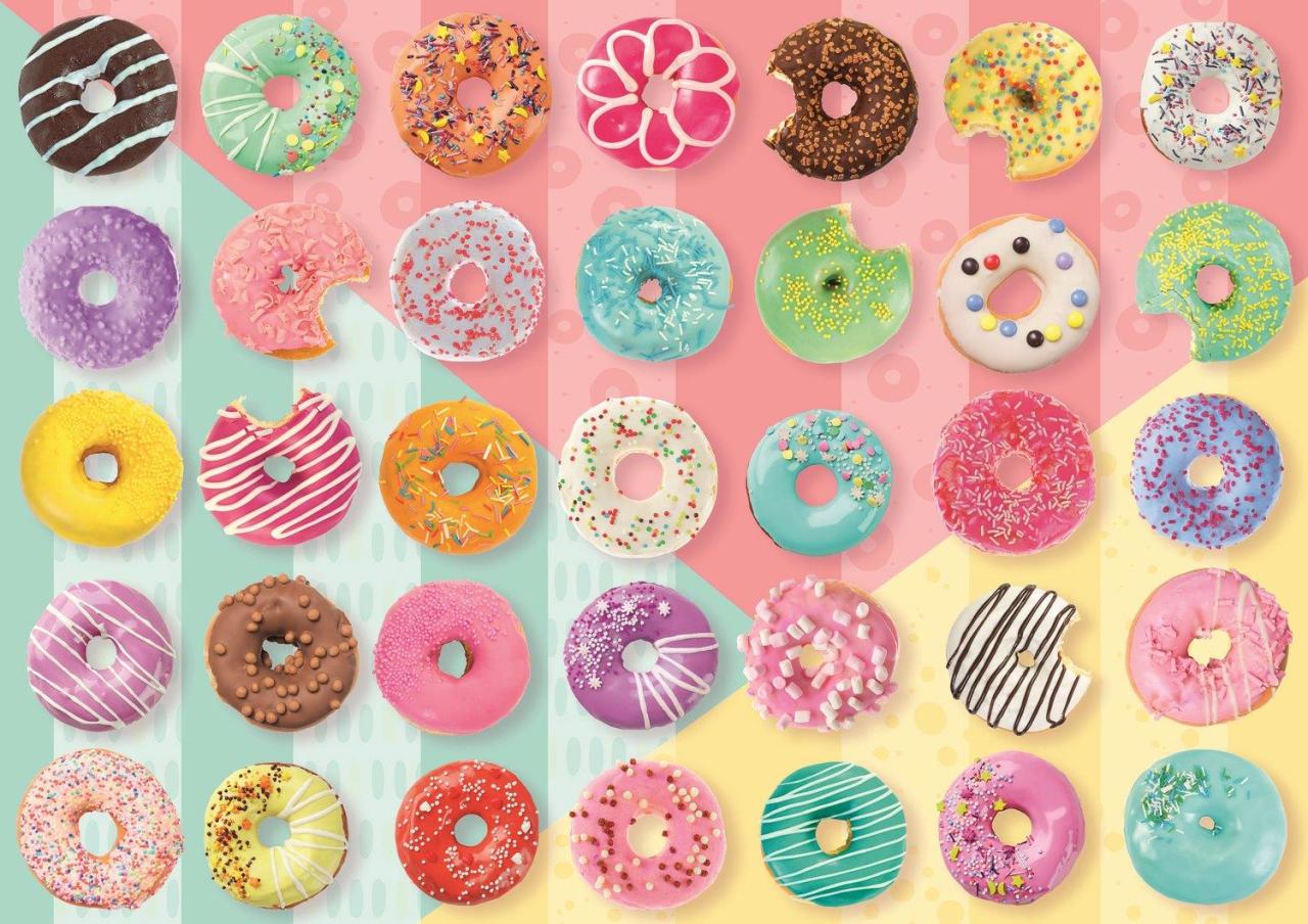 Trefl Puzzle Doughnuts 500 Parça Puzzle