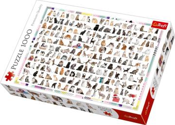 Trefl Puzzle 208 Cats 1000 Parça Puzzle