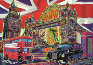 Trefl Puzzle Colours Of London 1000 Parça Puzzle