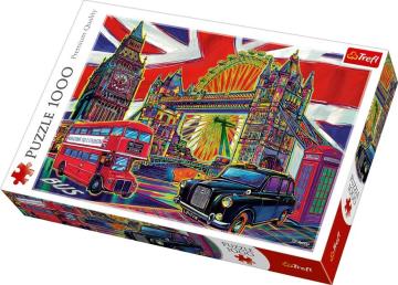 Trefl Puzzle Colours Of London 1000 Parça Puzzle