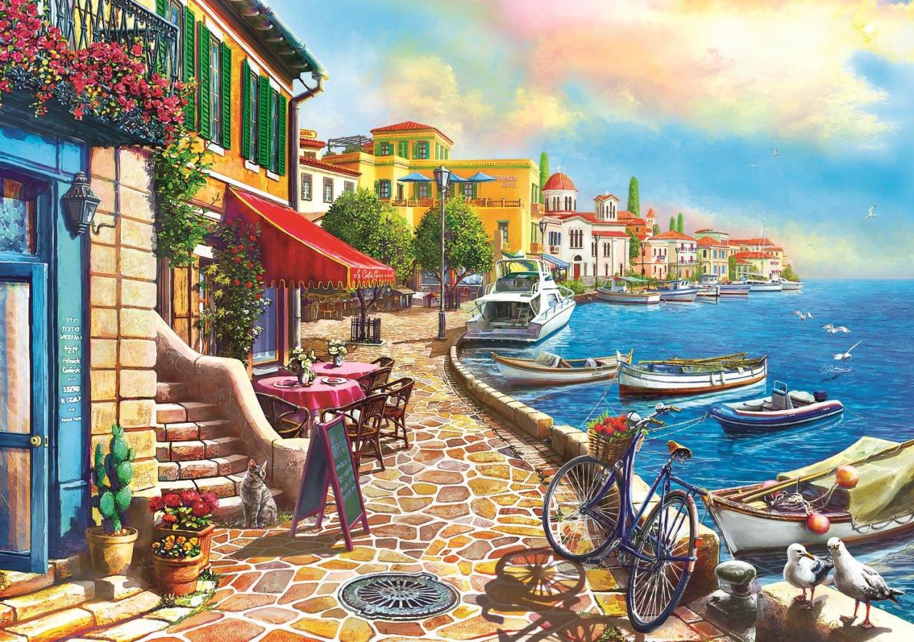 Trefl Puzzle Sunny Enbankment 1000 Parça Puzzle