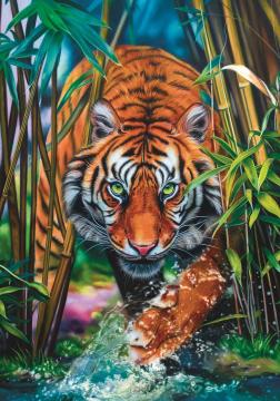 Trefl Puzzle Grasping Tiger 1000 Parça Puzzle