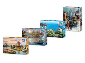 Yappuzz 4'lü 500 Parça Set