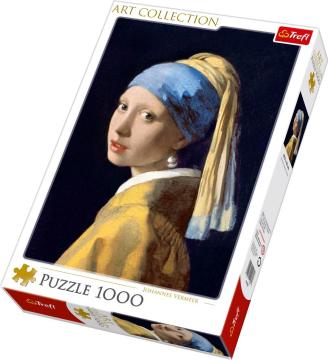 Trefl Puzzle Girl With A Pear Earring, Johannes Verm 1000 Parça Puzzle