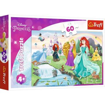Trefl Çoçuk Puzzle Meet The Prıncesses 60 Parça Puzzle