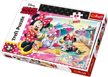Trefl Puzzle Minnie's Holiday 24 Parça Maxi Yapboz