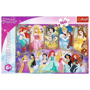 Trefl Çoçuk Puzzle Prıncesses Portraıts 160 Parça Puzzle