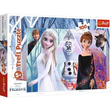 Trefl Çoçuk Puzzle Enchanted Land Dısney Frozen 2 100 Parça Puzzle