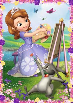 Trefl Puzzle Sofia's World 4'lü 35+48+54+70 Parça Yapboz