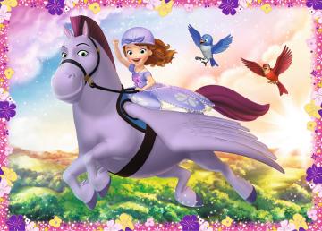 Trefl Puzzle Sofia's World 4'lü 35+48+54+70 Parça Yapboz