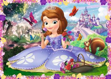 Trefl Puzzle Sofia's World 4'lü 35+48+54+70 Parça Yapboz