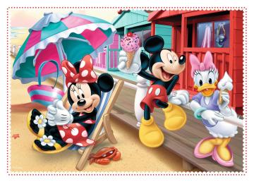 Trefl Puzzle Minnie with Friends 4'lü 35+48+54+70 Parça Yapboz