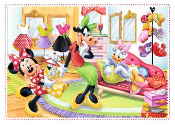 Trefl Puzzle Minnie with Friends 4'lü 35+48+54+70 Parça Yapboz