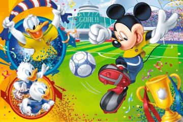 Trefl Puzzle Mickey Mouse on the Field 100 Parça Yapboz
