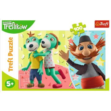 Trefl Çoçuk Puzzle Treflıks And Uncle 100 Parça Puzzle