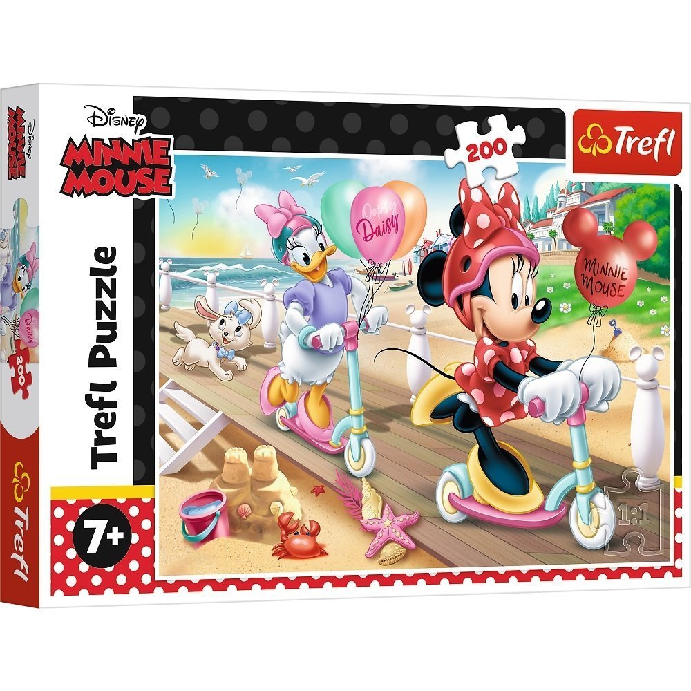 Trefl Disney Minnie On The Beach 200 Parça Yapboz