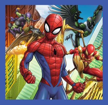 Trefl Puzzle Spider Force Spiderman 3'lü 20+36+50 Parça Yapboz