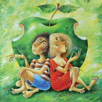 Art Puzzle Yasak Elma 1000 Parça Puzzle