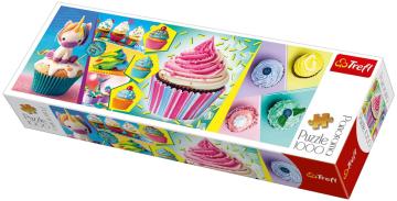 Trefl Puzzle Colourful Cupcakes 1000 Parça Panorama Puzzle