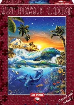 Art Puzzle Hawaii'de Şafak Vakti 1000 Parça Puzzle