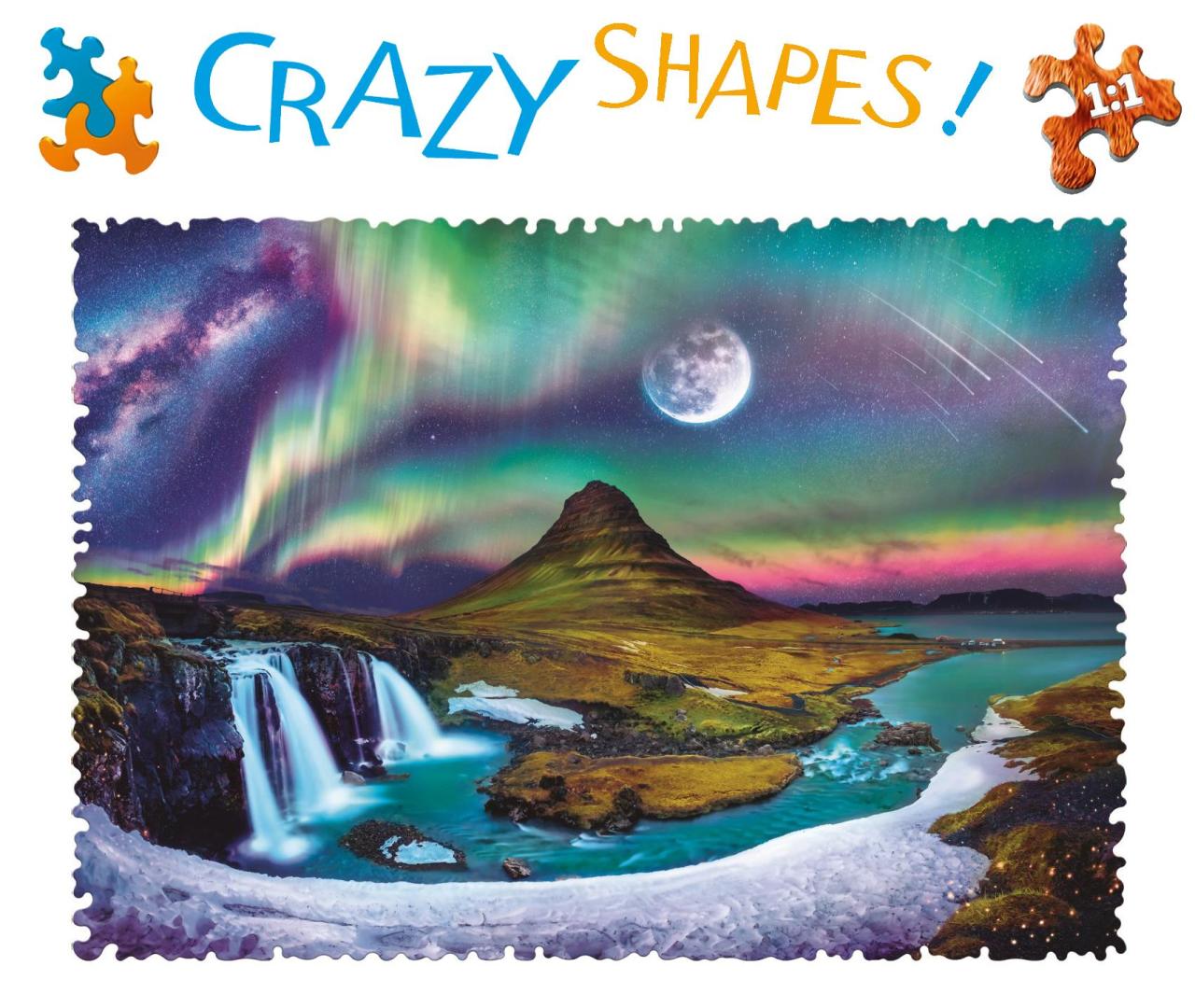 Trefl Puzzle Aurora Over Iceland 600 Parça Puzzle