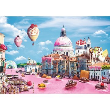 Trefl Sweets in Venice 'Funny Cities' 1000 Parça
