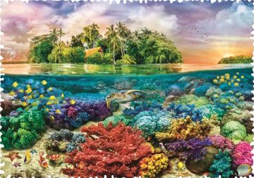 Trefl Puzzle Tropical Island 600 Parça Puzzle