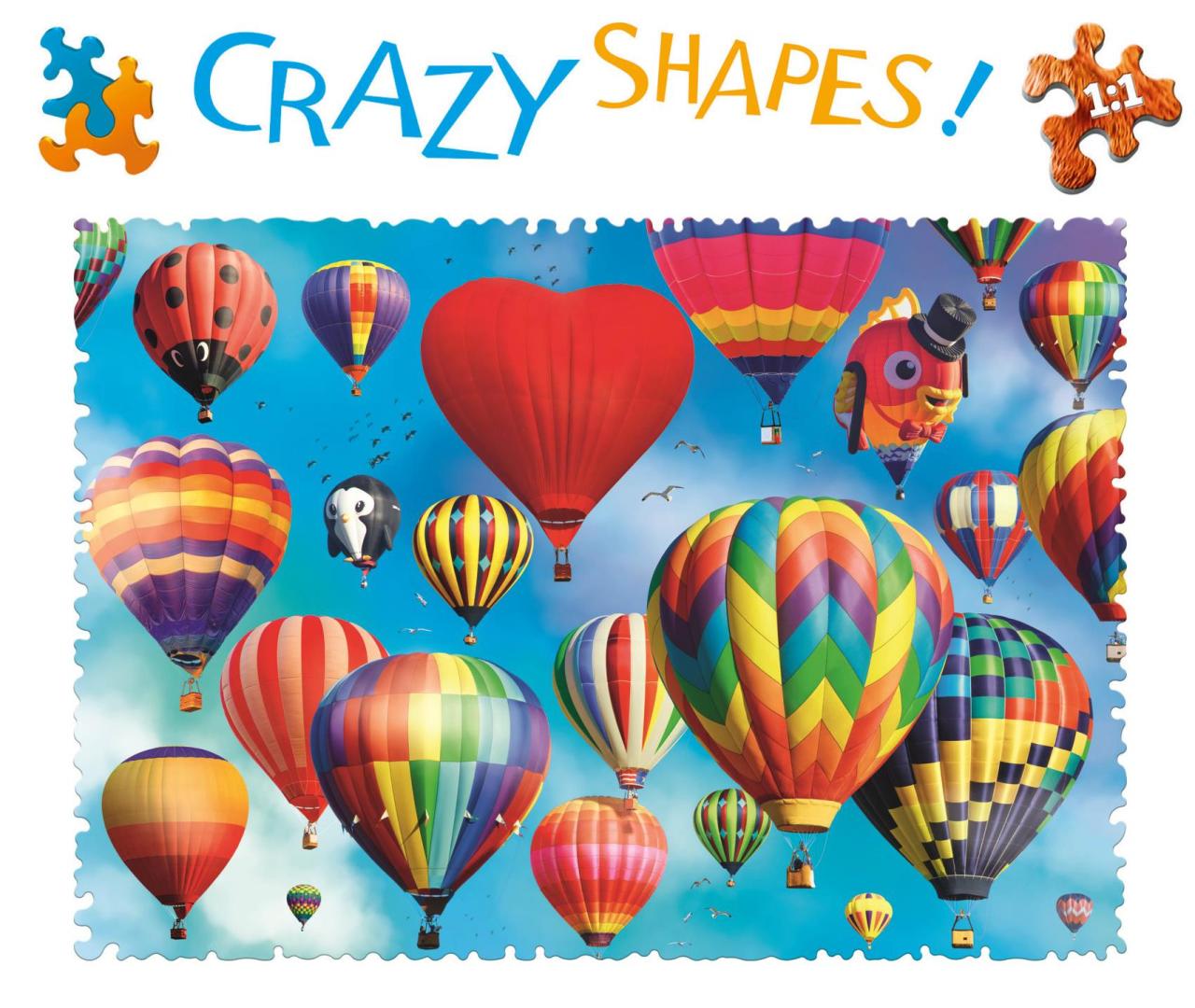 Trefl Puzzle Colourful Balloons 600 Parça Puzzle